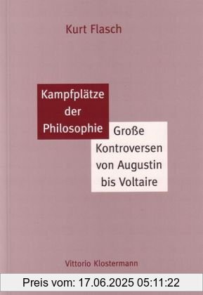 Binding : Broschiert, Edition : 1., Aufl., Label : Klostermann, Publisher : Klostermann, medium : Broschiert, numberOfPages : 362, publicationDate : 2008-08-01, authors : Kurt Flasch, languages : german, ISBN : 3465040554