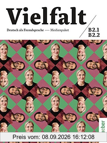 Vielfalt B2.1 / B2.2: Audio-CDs und DVD zu den Kurs- und Arbeitsbüchern.Deutsch als Fremdsprache / Medienpaket