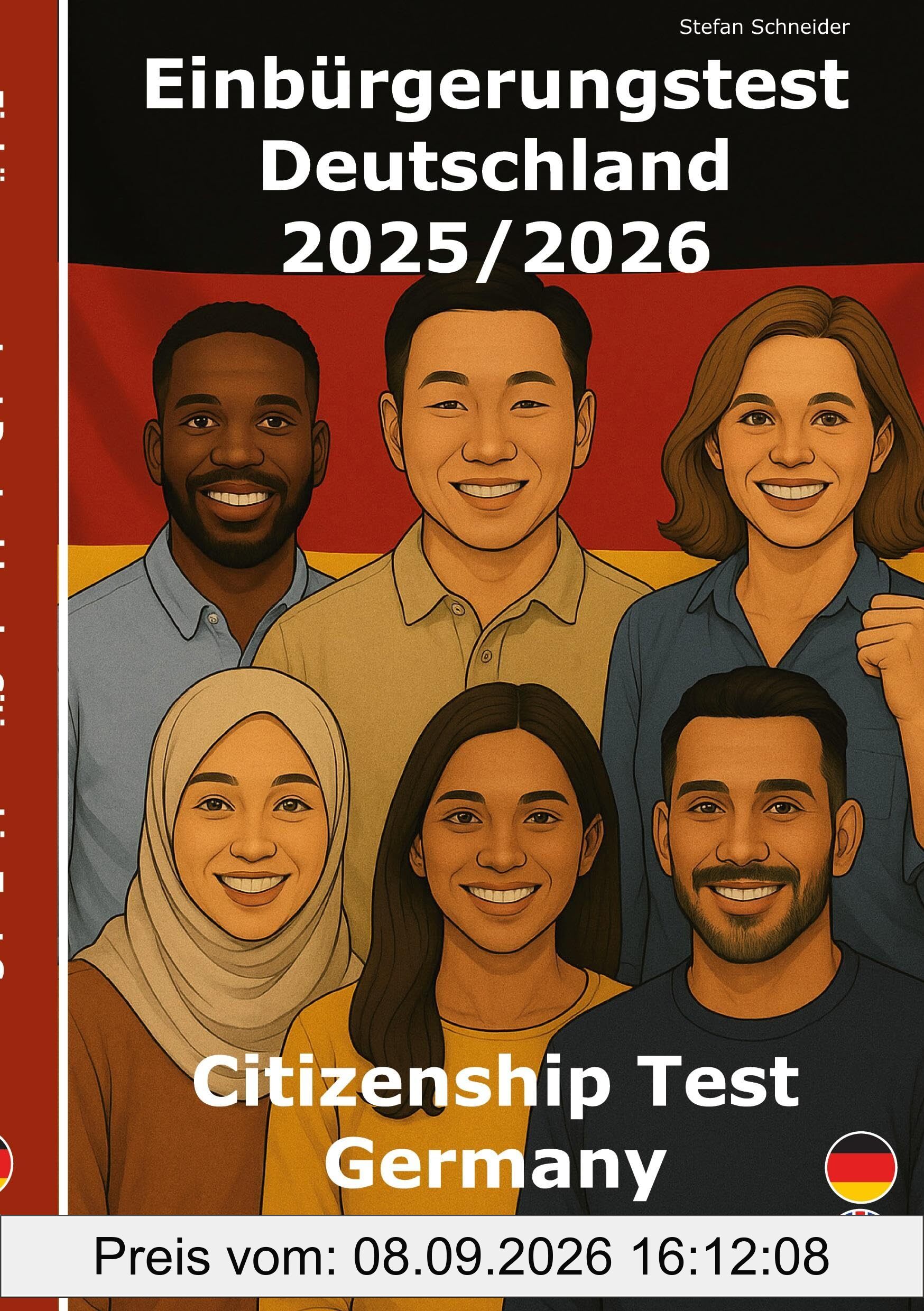 Einbürgerungstest Deutschland 2025/2026: Citizenship Test Germany 2025/2026