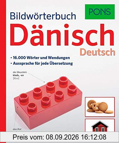 PONS Bildwörterbuch Dänisch: 16.000 Wörter und Wendungen. Aussprache für jede Übersetzung.