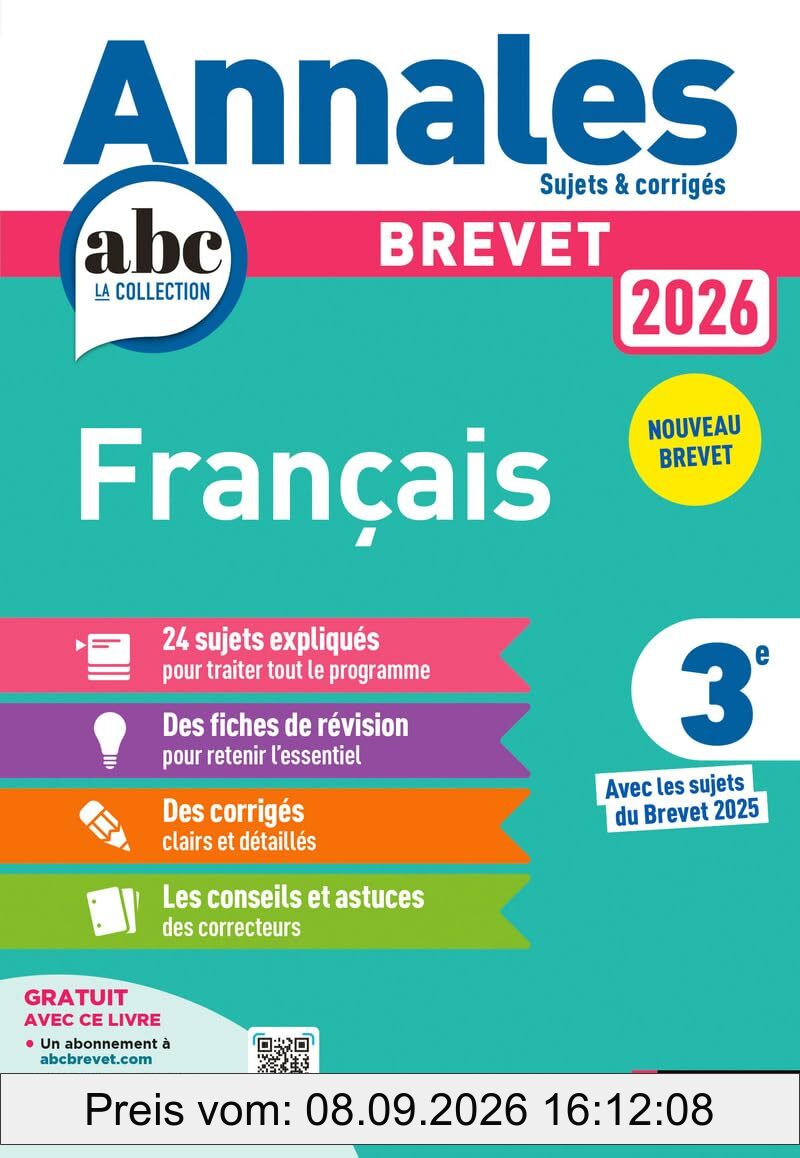 Français 3e : brevet 2026 : nouveau brevet