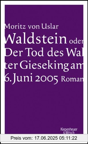 Binding : Gebundene Ausgabe, Edition : 1, Label : Kiepenheuer&Witsch, Publisher : Kiepenheuer&Witsch, medium : Gebundene Ausgabe, numberOfPages : 192, publicationDate : 2006-02-20, authors : Uslar, Moritz von, languages : german, ISBN : 3462036920
