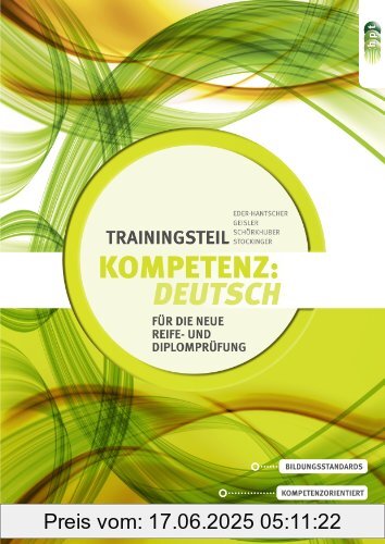 Binding : Taschenbuch, Edition : 1, Label : Verlag Hölder-Pichler-Tempsky, Publisher : Verlag Hölder-Pichler-Tempsky, medium : Taschenbuch, numberOfPages : 104, publicationDate : 2014-01-01, authors : Claudia Eder-Hantscher, Gertraud Geisler, Wolfgang Schörkhuber, Reinhard Stockinger, languages : german, ISBN : 3230039629