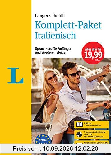 Langenscheidt Komplett-Paket Italienisch: Sprachkurs für Einsteiger und Fortgeschrittene