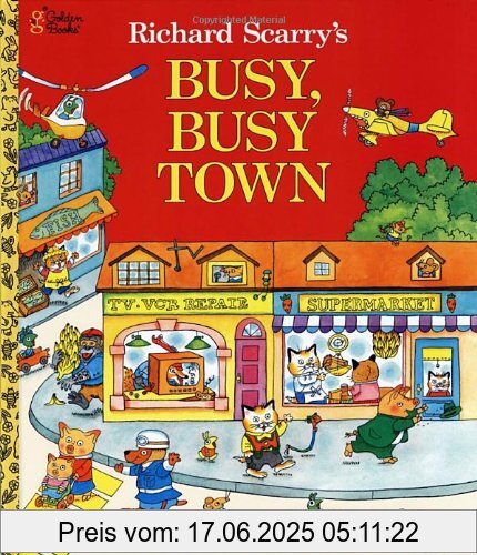 Binding : Gebundene Ausgabe, Label : Golden Books, Publisher : Golden Books, NumberOfItems : 1, PackageQuantity : 1, medium : Gebundene Ausgabe, numberOfPages : 48, publicationDate : 2000-08-15, releaseDate : 2000-08-15, authors : Richard Scarry, languages : english, ISBN : 0307168034