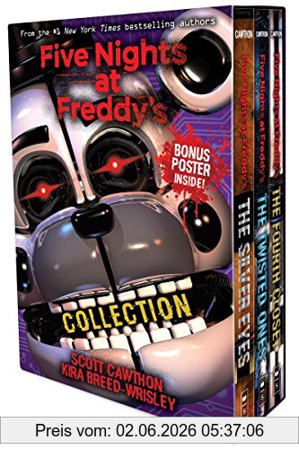 Scott Cawthon Five Nights At Freddy's 3-book Boxed Set