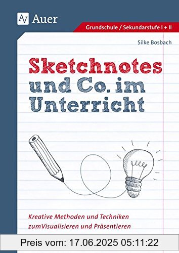 Binding : Broschiert, Edition : 1, Label : Auer Verlag in der AAP Lehrerfachverlage GmbH, Publisher : Auer Verlag in der AAP Lehrerfachverlage GmbH, medium : Broschiert, numberOfPages : 88, publicationDate : 2017-11-07, authors : Silke Bosbach, languages : german, ISBN : 3403080293