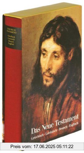Binding : Gebundene Ausgabe, Edition : Viersprachige synoptische Ausgabe., Label : Diogenes, Publisher : Diogenes, medium : Gebundene Ausgabe, numberOfPages : 1060, publicationDate : 2010-10-26, authors : Theile, C. G., R. Stier, languages : greek, latin, german, english, ISBN : 3257067690