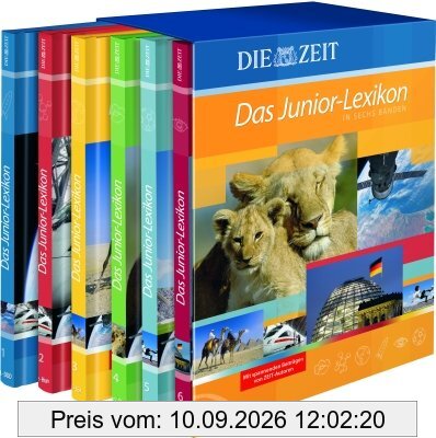 Die Zeit: Das Juniorlexikon in 6 Bänden: 6 Bände