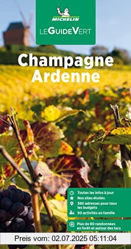 Die Buchhandlung in Oelde hat das Buch Michelin Le Guide Vert Champagne Ardenne (MICHELIN Grüne Reiseführer)