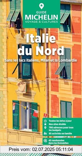 Die Buchhandlung in Oelde hat das Buch Italie du Nord GVF: Sans les lacs italiens, Milan et la Lombardie (Le Guide Vert)