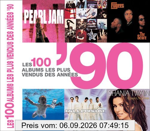 Les 100 albums les plus vendus des années 90