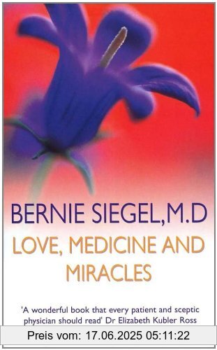 Binding : Taschenbuch, Edition : New Ed, Label : Rider, Publisher : Rider, medium : Taschenbuch, numberOfPages : 256, publicationDate : 1999-01-07, releaseDate : 1999-01-07, authors : Siegel, Dr. Bernie, languages : english, ISBN : 0712670467