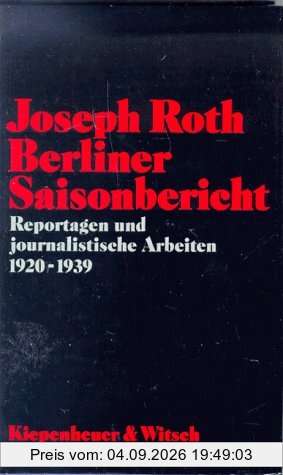 Berliner Saisonbericht