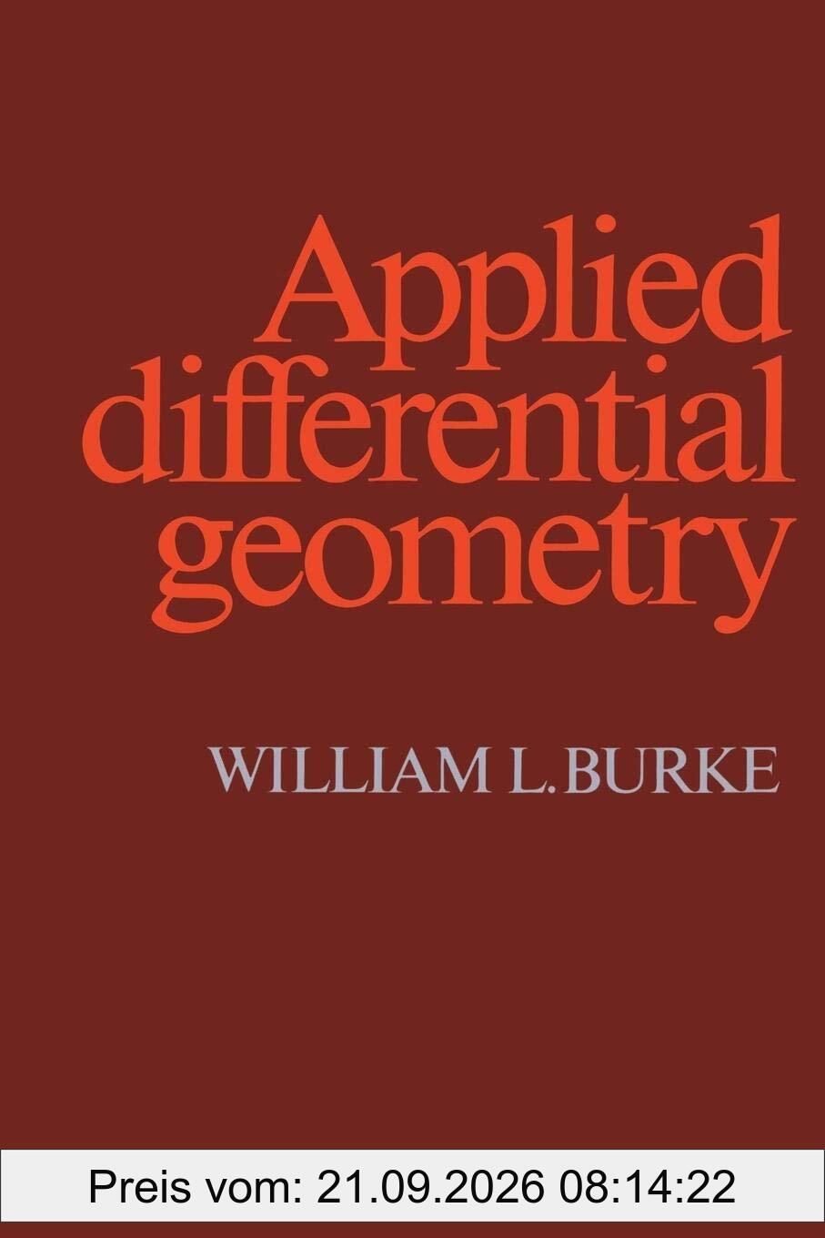 Applied Differential Geometry
