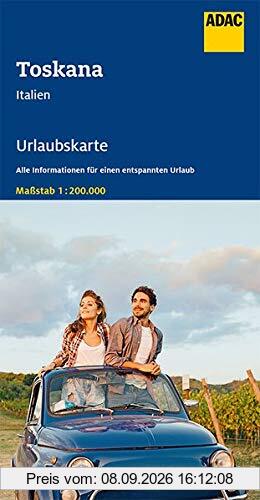 ADAC Urlaubskarte I Toskana 1:200 000 (ADAC Urlaubskarten)