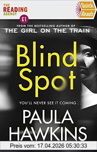 Paula Hawkins Blind Spot, Quick Reads 2022