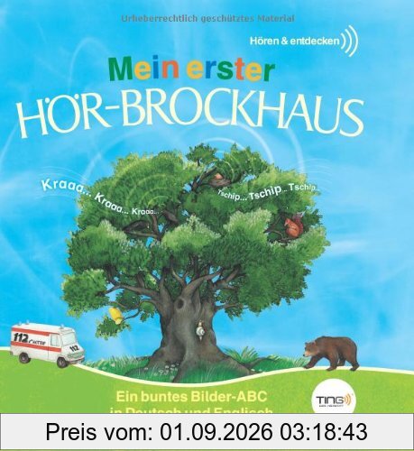 TING Mein erster Hör-Brockhaus: Ein buntes Bilder-ABC in Deutsch und Englisch