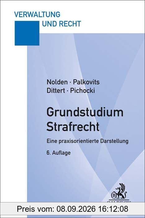 Grundstudium Strafrecht: Eine praxisorientierte Darstellung (Verwaltung und Recht)