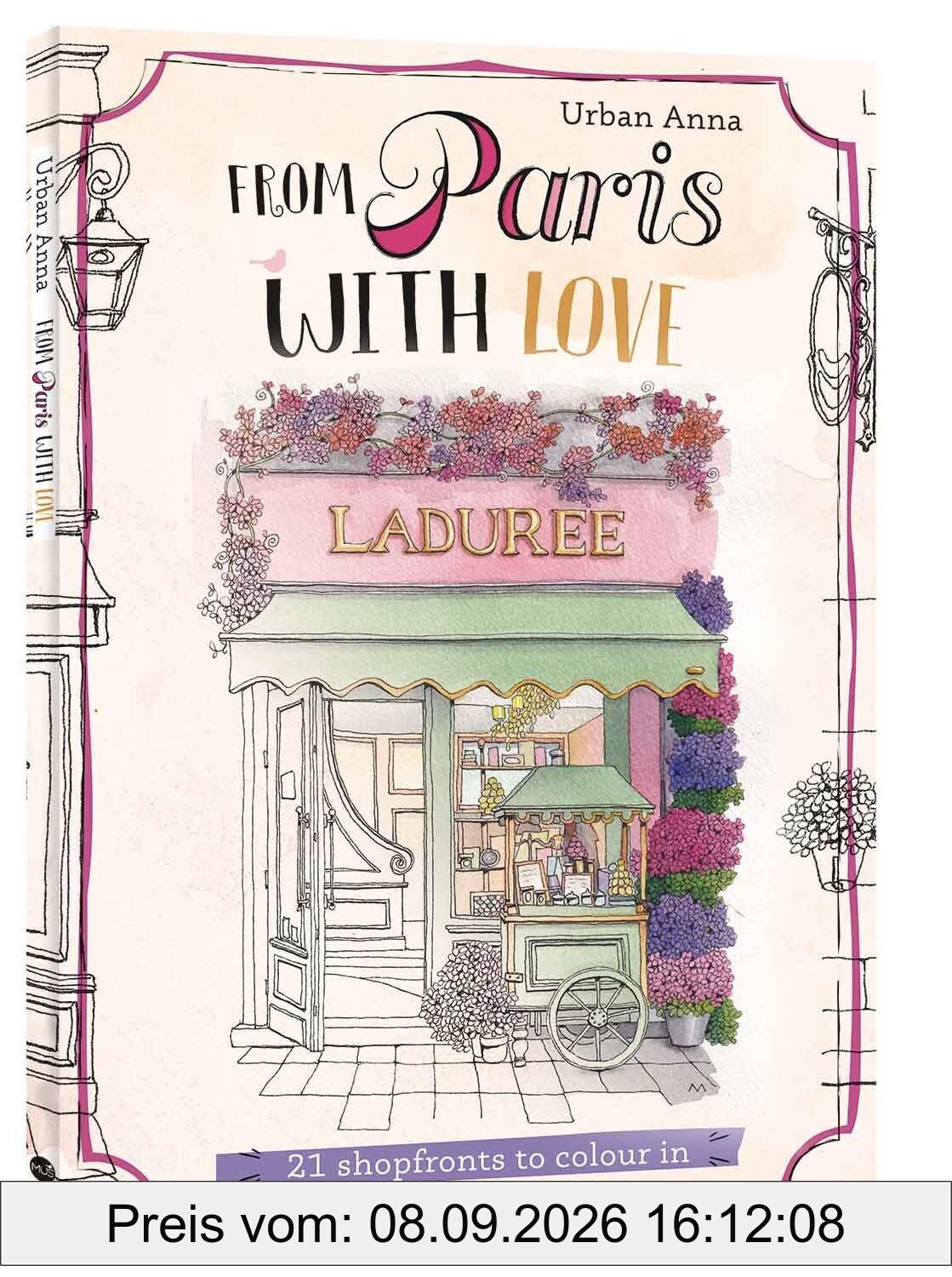 From Paris With Love: 21 new shopfronts to colour in