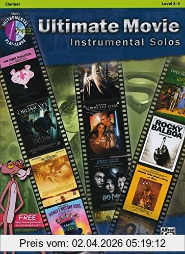 Bill Gallford Ultimate Movie Instrumental Solos, For Clarinet (Pop Instrumental Solo)