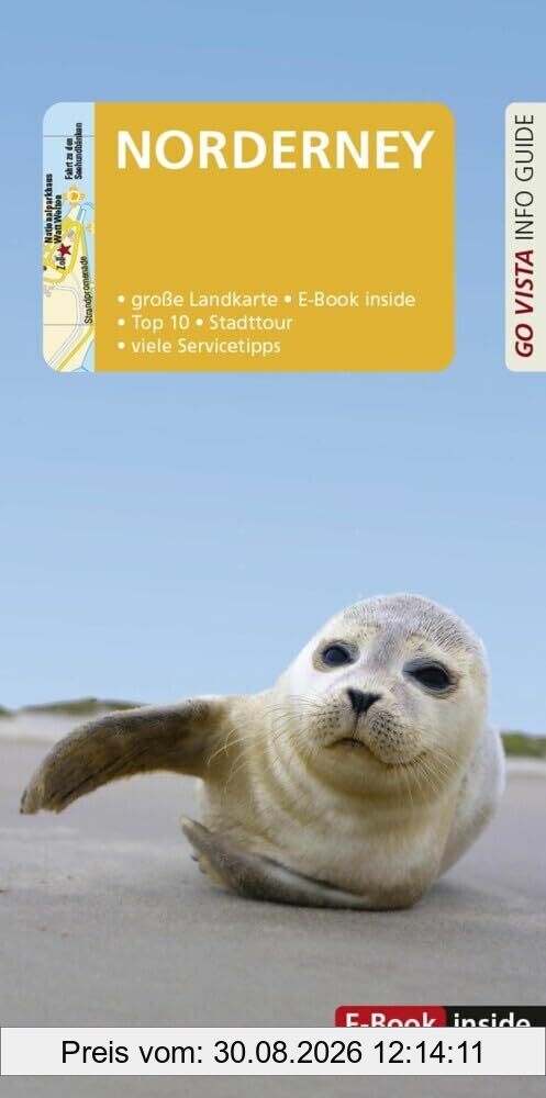 GO VISTA: Reiseführer Norderney: Mit Faltkarte und E-Book inside (Go Vista Info Guide)