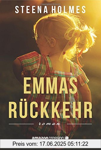 Binding : Taschenbuch, Label : AmazonCrossing, Publisher : AmazonCrossing, medium : Taschenbuch, numberOfPages : 281, publicationDate : 2015-09-01, releaseDate : 2015-09-01, authors : Steena Holmes, translators : Claudia Hahn, languages : german, ISBN : 1503949923