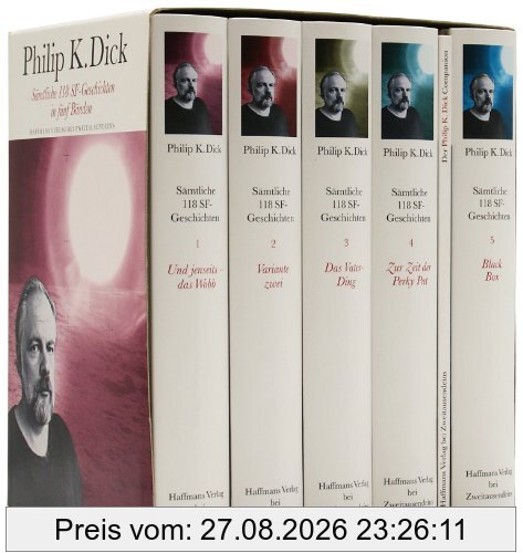 Sämtliche 118 SF-Geschichten: Band 1-5 und Companion