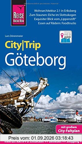 Reise Know-How CityTrip Göteborg: Reiseführer mit Faltplan und kostenloser Web-App