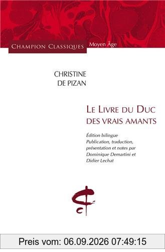 Le livre du duc des vrais amants