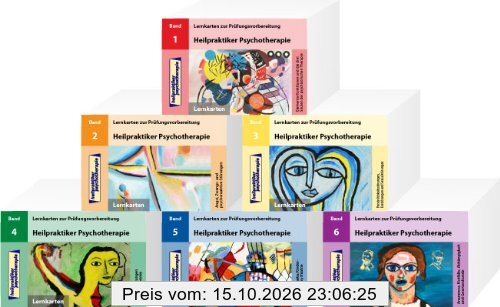 Heilpraktiker Psychotherapie - 1200 Lernkarten - Teil 1-6: Mein Weg zum Heilpraktiker Psychotherapie in 6 Bänden