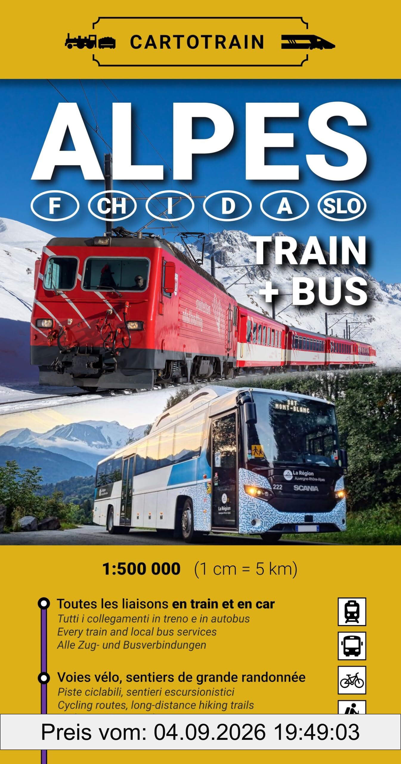 ALPES 6 PAYS en train+bus