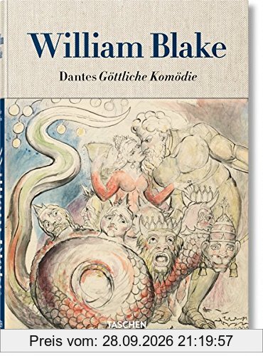 William Blake. Dantes Göttliche Komödie, Sämtl. Zeichnungen