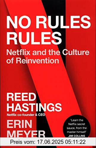 Binding : Taschenbuch, Label : Virgin Books, Publisher : Virgin Books, PackageQuantity : 1, medium : Taschenbuch, numberOfPages : 320, publicationDate : 2020-09-08, releaseDate : 2020-09-08, authors : Reed Hastings, Erin Meyer, ISBN : 075355366X