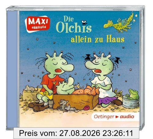 Die Olchis allein zu Haus und zwei Geschichten von Katharina Vöhringer und Ulrike Rogler (CD): Ungekürzte Lesung mit Geräuschen und Musik MAXI-Hörbuch, ca. 30 min