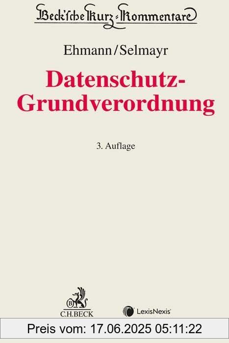 Binding : Gebundene Ausgabe, Edition : 3, Label : C.H.Beck, Publisher : C.H.Beck, medium : Gebundene Ausgabe, numberOfPages : 1526, publicationDate : 2024-05-13, publishers : Martin Selmayr, Eugen Ehmann, ISBN : 3406797776
