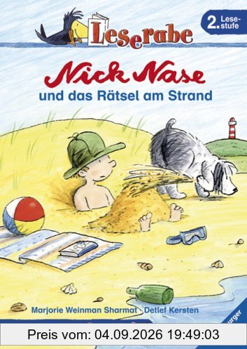 Leserabe - 2. Lesestufe: Nick Nase und das Rätsel am Strand