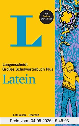 Langenscheidt Großes Schulwörterbuch Plus Latein: Latein-Deutsch/Deutsch-Latein