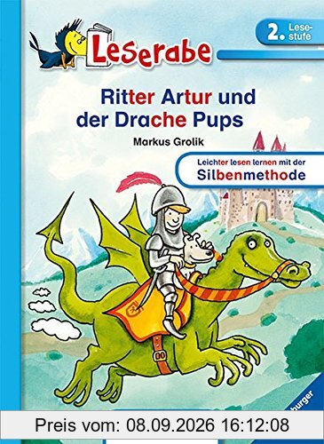 Leserabe - Ritter Artur und der Drache Pups: Band 30, Lesestufe 2