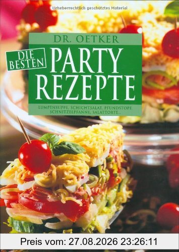 Die besten Partyrezepte