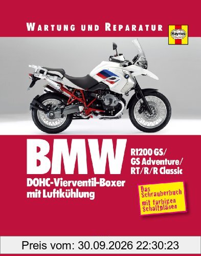BMW R 1200 GS / GS Adventure / RT / R / R Classic: DOHC-Vierventil-Boxer mit Luftkühlung: DOHC-Vierventil-Boxer mit Luftkühlung. Wartung …