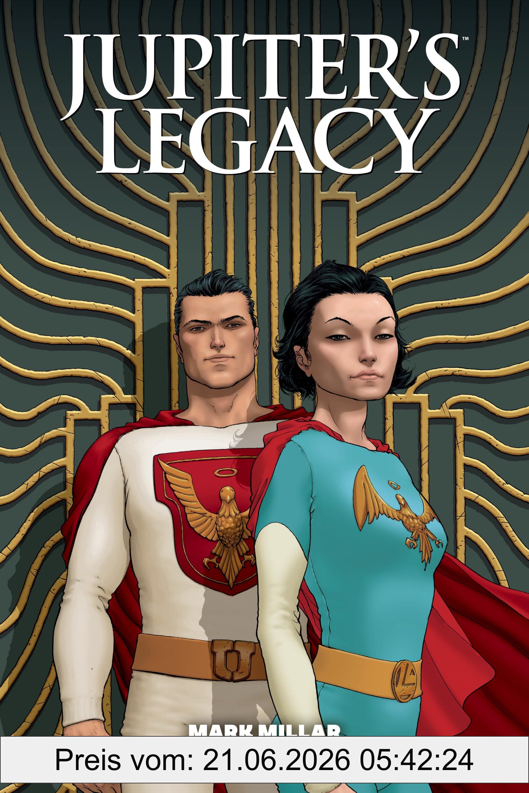 Mark Millar Jupiter's Legacy Library Edition Volume 1, Guilded Edges