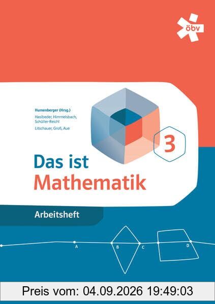Das ist Mathematik 3, Arbeitsheft + E-Book