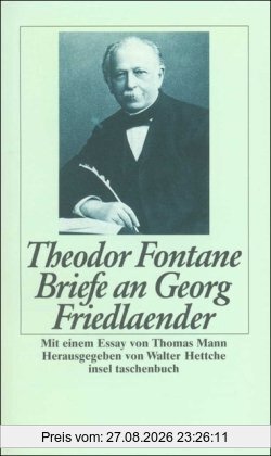 Briefe an Georg Friedlaender (insel taschenbuch)