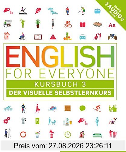 English for Everyone 3: Der visuelle Selbstlernkurs / Kursbuch