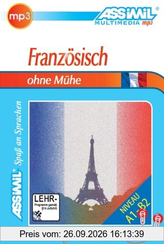 Französisch ohne Mühe : niveau A1-B2, MP3