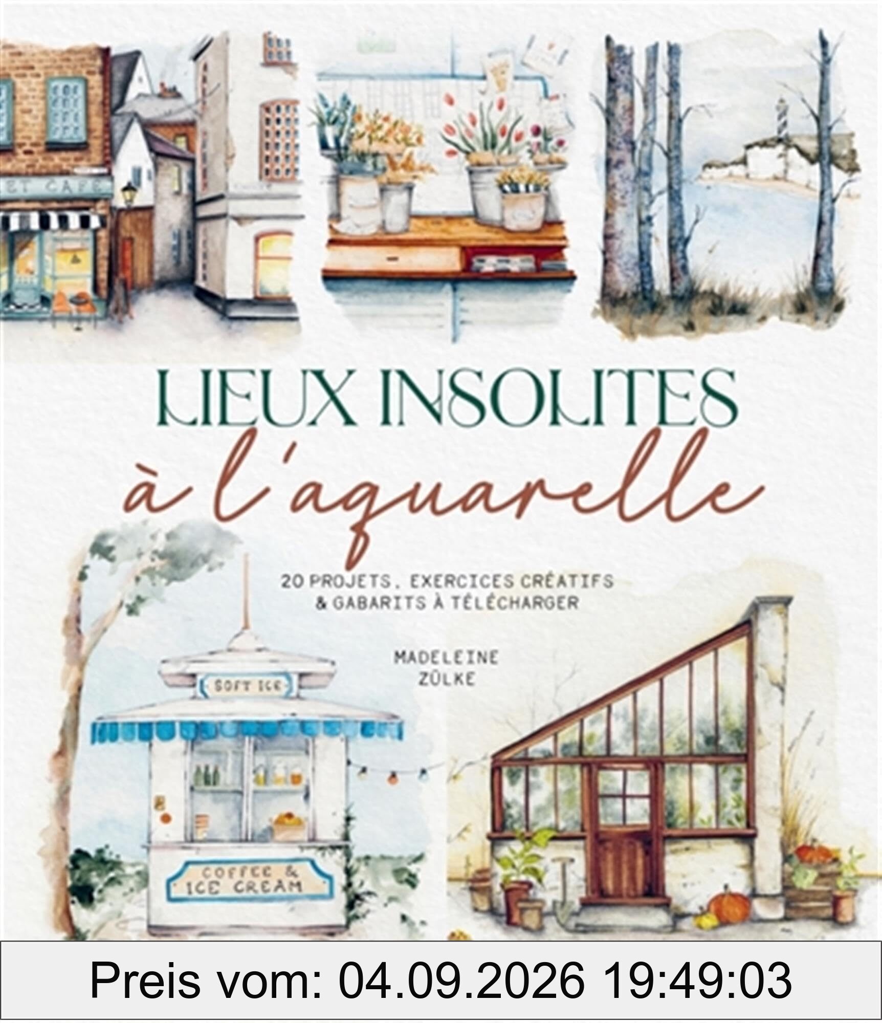 Lieux secrets à l'aquarelle