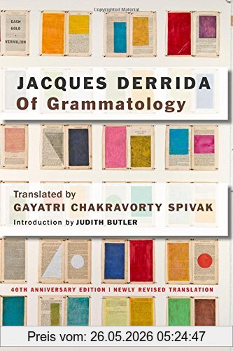 Jacques Derrida Of Grammatology