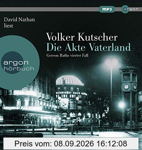 Die Akte Vaterland: Gereon Raths vierter Fall (Hörbestseller MP3-Ausgabe)