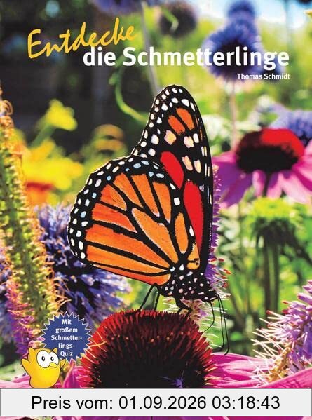 Entdecke die Schmetterlinge (Entdecke - Die Reihe mit der Eule: Kindersachbuchreihe)